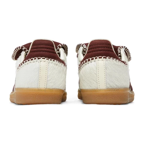 Wales Bonner x Samba Pony Cream White - Resim 4