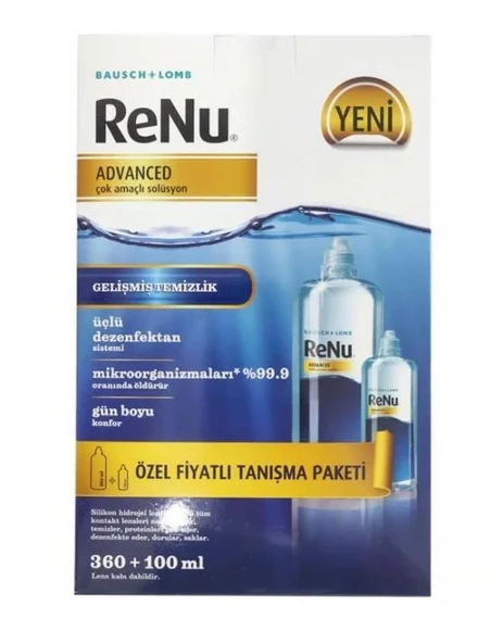 Renu Advanced Lens Solüsyon 360 + 100 ml ürün görseli 1