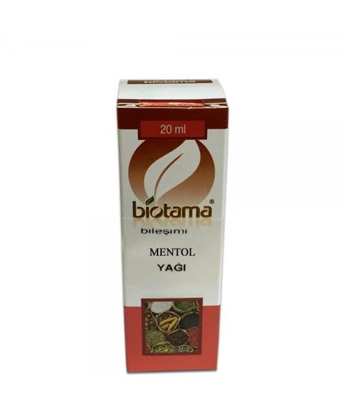 Biotama Mentol Yağı 20ml ürün görseli 1