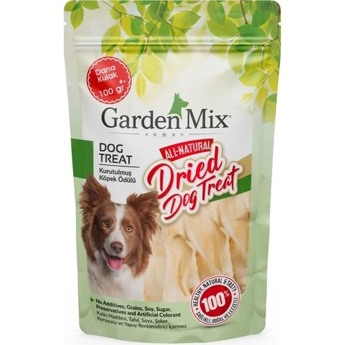 Gardenmix Kurutulmuş Dana Kulak 100 Gr SKT:05/2027 ürün görseli 1