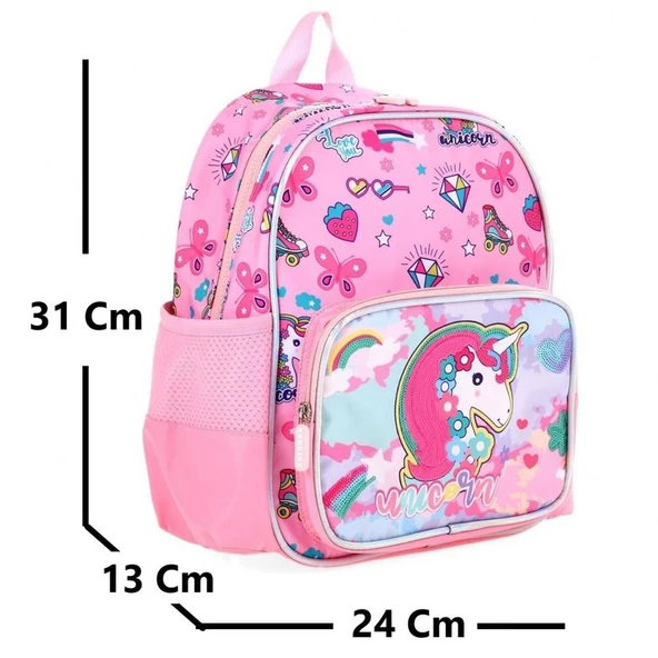 Ççs 51766 Okul Sırt Çantası Pembe - Resim 2