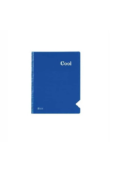 Keskin Color A6 80 Yp. Çizgili PP Kp. Spiralli Cool Defter ürün görseli 1
