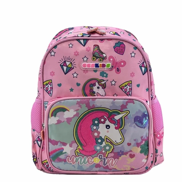 Ççs 51766 Okul Sırt Çantası Pembe - Resim 7