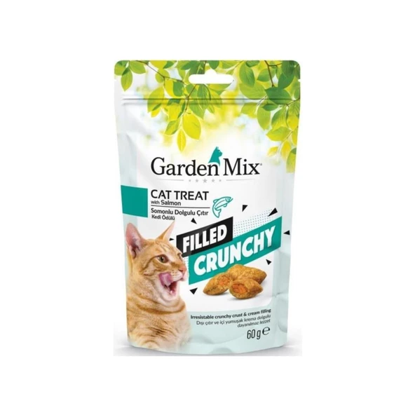 Gardenmix Somonlu İçi Dolgulu Kedi Ödülü 60gr Skt: 06/2027 ürün görseli 1