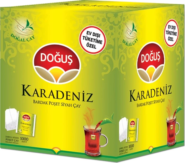 Doğuş Karadeniz Süzen Poşet Çay 1000x2 gr ürün görseli 1