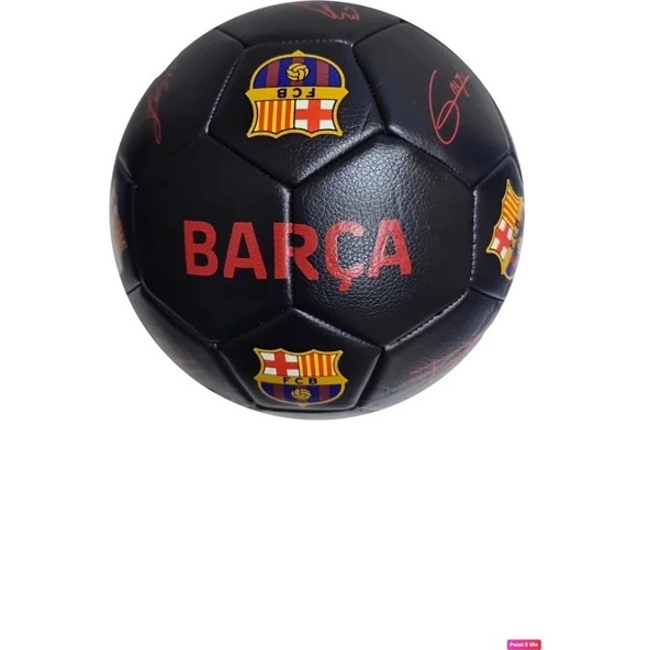 BARCELONA 4 ASTAR DERİ FUTBOL TOPU ürün görseli 1