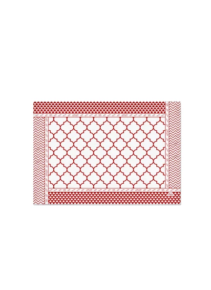 The Mia Geometric -2 Amerikan Servis 6 Lı Set - 50 x 35 Cm TXT0227 ürün görseli 1