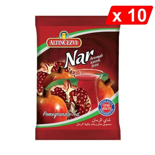 Altıncezve Nar Aromalı İçecek Tozu 250 Gr - 10lu PAKET ürün görseli 1