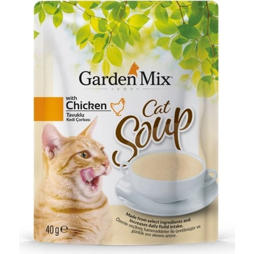 Gardenmix Tavuklu Kedi Çorbası 40gr Skt: 12/2027 ürün görseli 1