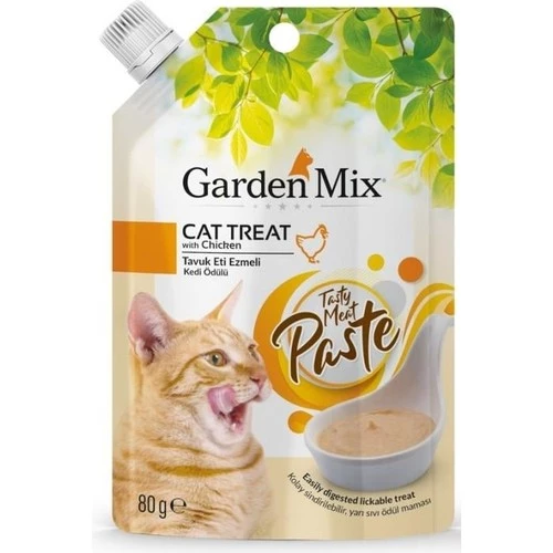 Gardenmix Tavuk Eti Ezmeli Kedi Ödülü 80gr Skt: 12/2027 ürün görseli 1