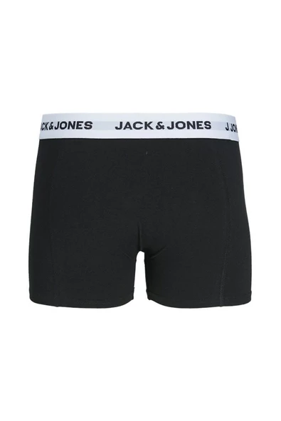 Jack Jones Basıc Whıte Wb 3 Lü Paket Erkek Boxer 12213629 - Resim 5