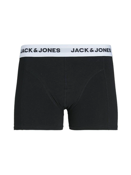 Jack Jones Basıc Whıte Wb 3 Lü Paket Erkek Boxer 12213629 - Resim 4