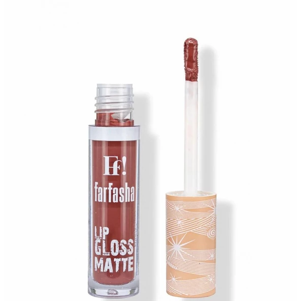 Mst Cosmetic Farfasha Lip Gloss Matte Fırçalı Ruj F5 ürün görseli 1