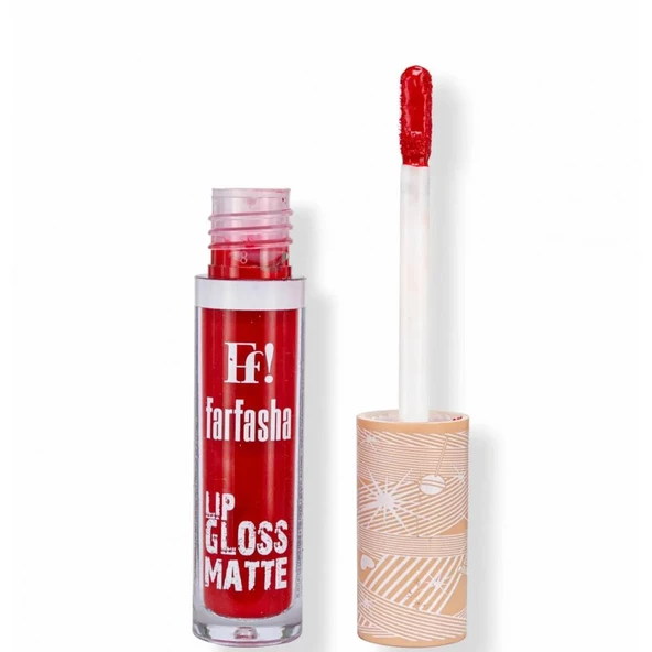 Mst Cosmetic Farfasha Lip Gloss Matte Fırçalı Ruj F4 ürün görseli 1