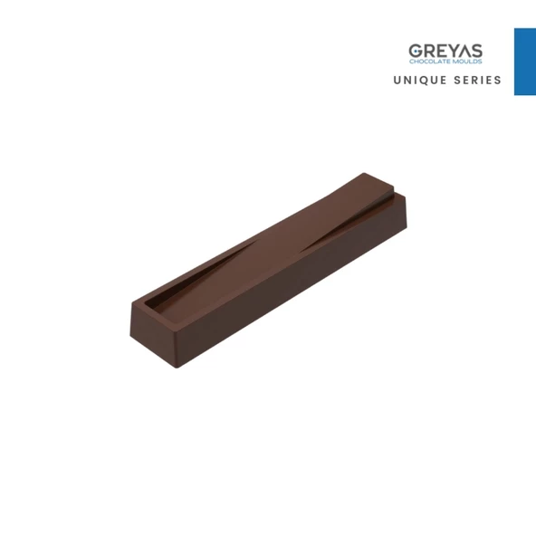 Polikarbon Bar Çikolata Kalıbı 15 gr | Cm-3233 ürün görseli 1