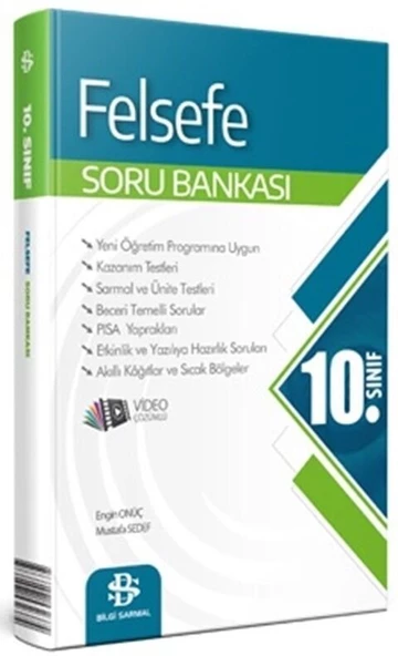 10. Sınıf Felsefe Soru Bankası Bilgi Sarmal Yayınları ürün görseli 1