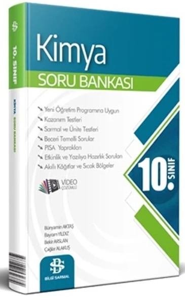 10. Sınıf Kimya Soru Bankası Bilgi Sarmal Yayınları ürün görseli 1