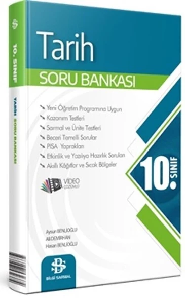 10. Sınıf Tarih Soru Bankası Bilgi Sarmal Yayınları ürün görseli 1