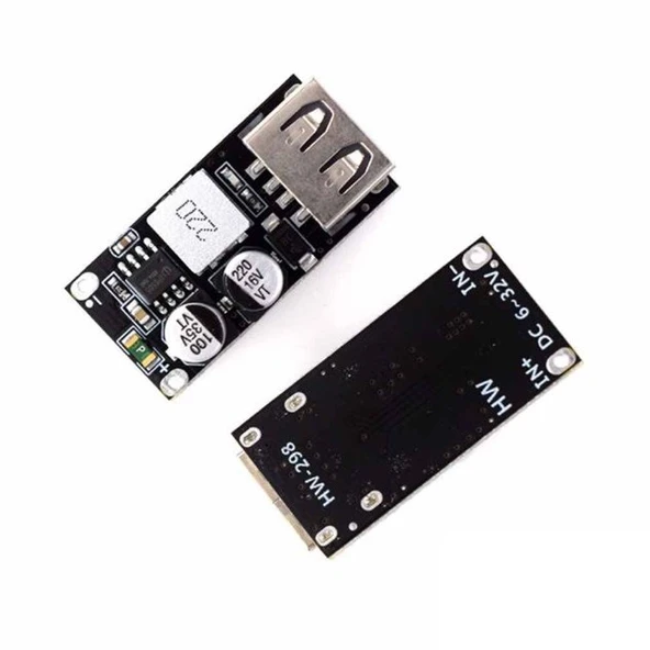 Hızlı Şarj QC3.0 Regülatör Devresi (Giriş 9-32V) DC-DC Converter - Resim 2