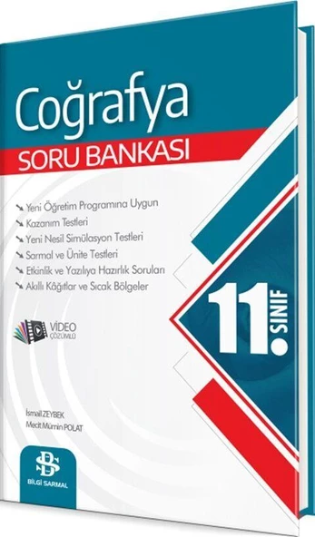11. Sınıf Coğrafya Soru Bankası Bilgi Sarmal Yayınları ürün görseli 1