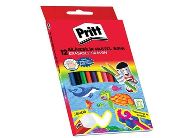 Pritt Mum Boya Silinebilir 12Li ürün görseli 1