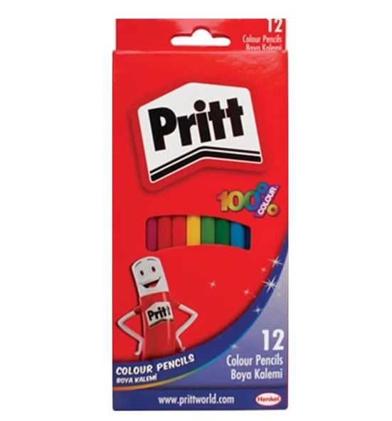 Pritt Kuru Boya Kalemi 12Li ürün görseli 1