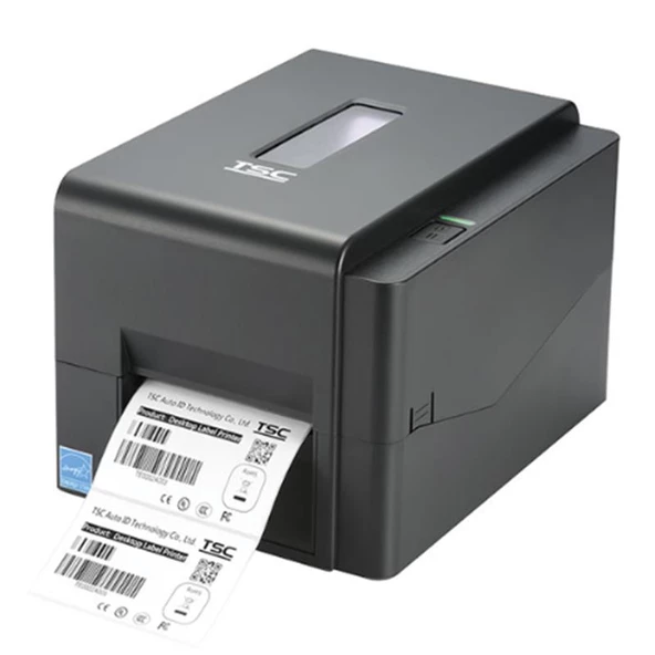 TSC TE210 203DPI TERMAL TRANSFER SERI+USB+ETHERNET BARKOD YAZICI RIBONLU KULLANIM ürün görseli 1