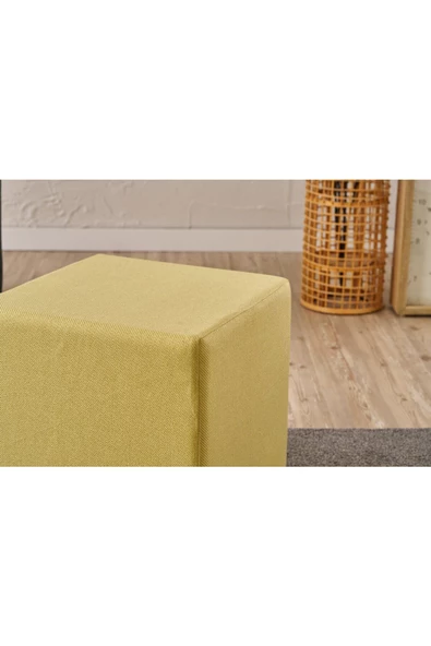 Evdebiz Asos Puf Arz Sarı - Resim 5
