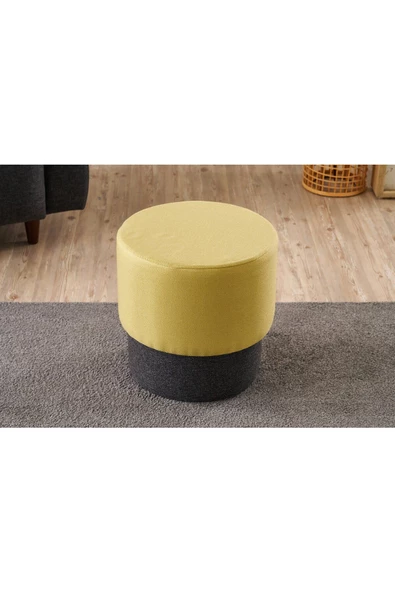 Evdebiz Patara Puf Arz Sarı - Resim 2