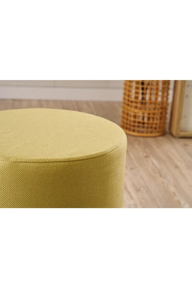 Evdebiz Patara Puf Arz Sarı - Resim 3