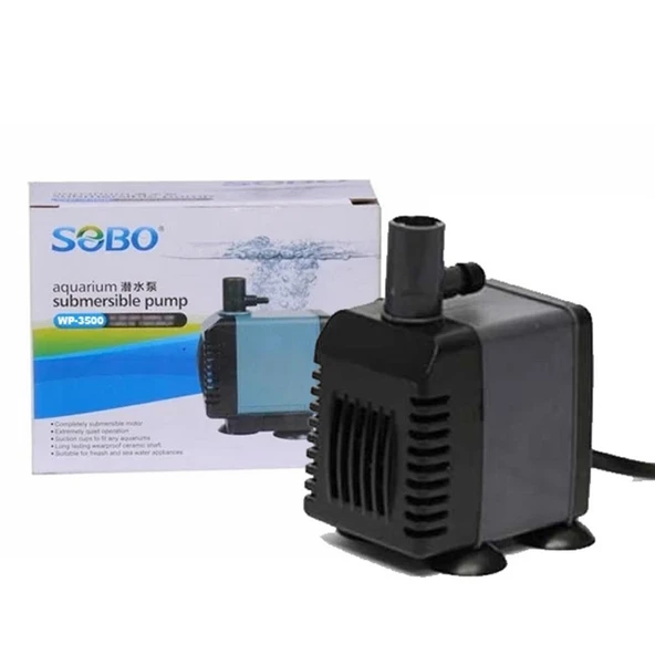 Sobo WP-3500 Akvaryum Kafa Motoru 25W 1200 Lt/Saat ürün görseli 1
