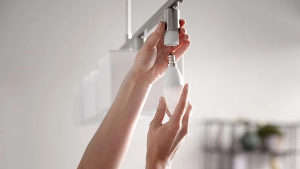 Şahnet 6W Led Mum Ampul Sarı Işık 3000K - E14 - Resim 3