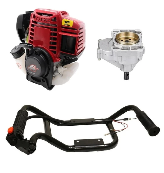 Toprak Burgu Makinası 4 Zamanlı Motor Ve Şanzıman (Burgu Ucu Dahil Değil) ürün görseli 1