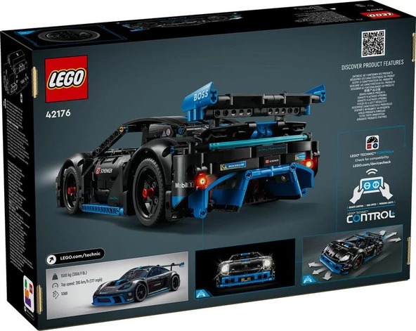 LEGO Technic 42176 Porsche GT4 e-Performance Race Car - Resim 2