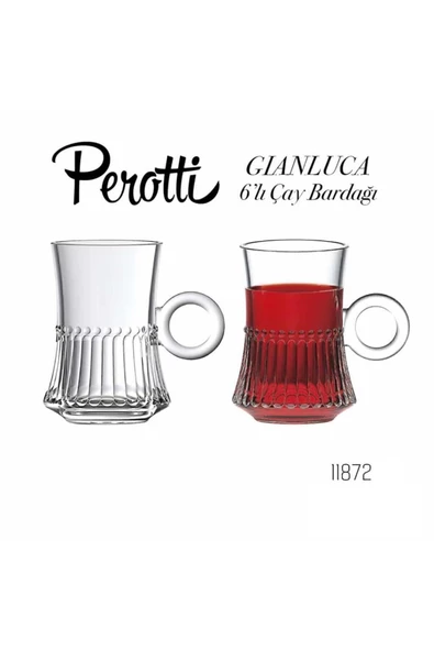 Gianluca 6 Lı Çay Bardağı 11872 ürün görseli 1