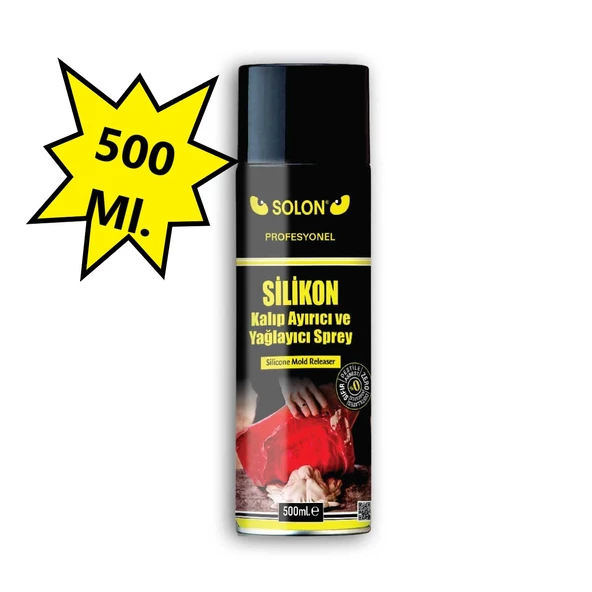 Silikon Kalıp Ayrıcı ve Yağlayıcı Sprey 500 Ml ürün görseli 1