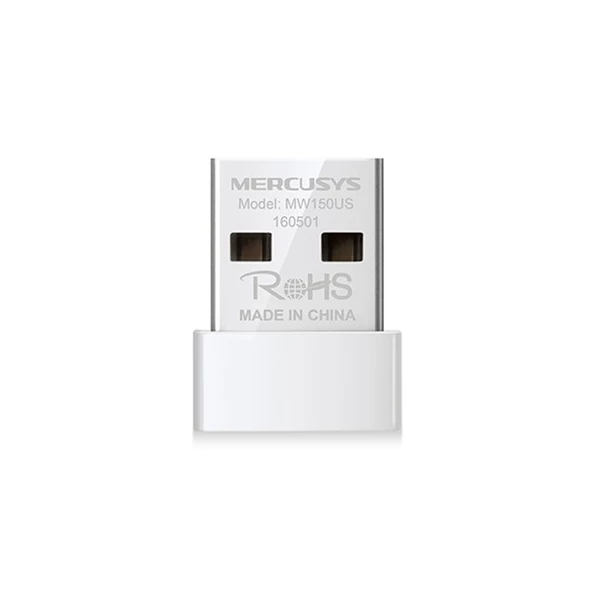 MERCUSYS MW150US N150 2.4ghz USB 2,0 Kablosuz Adaptör ürün görseli 1