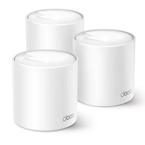 TP-LINK DECO X50 AX3000 WIFI-6 Router Dual Band 3lü paket ürün görseli 1