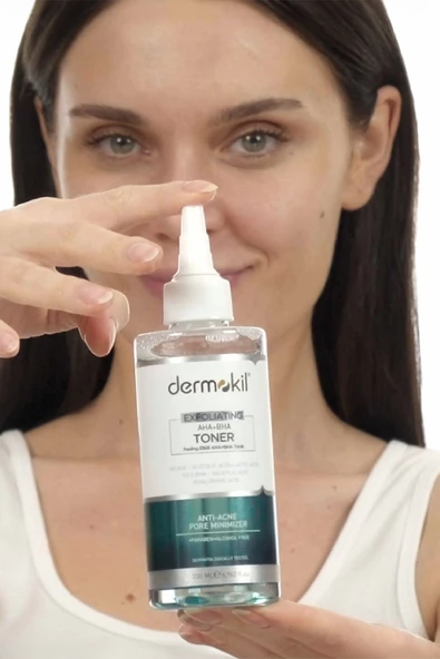 Exfoliating Aha Bha Niacinamide Tonik 200 ml - Resim 5