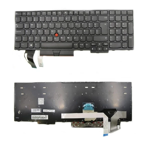 Lenovo 20MB003CTX 20M9002BTX 20M9002CTX Klavye Tuş Takımı Siyah TR ürün görseli 1