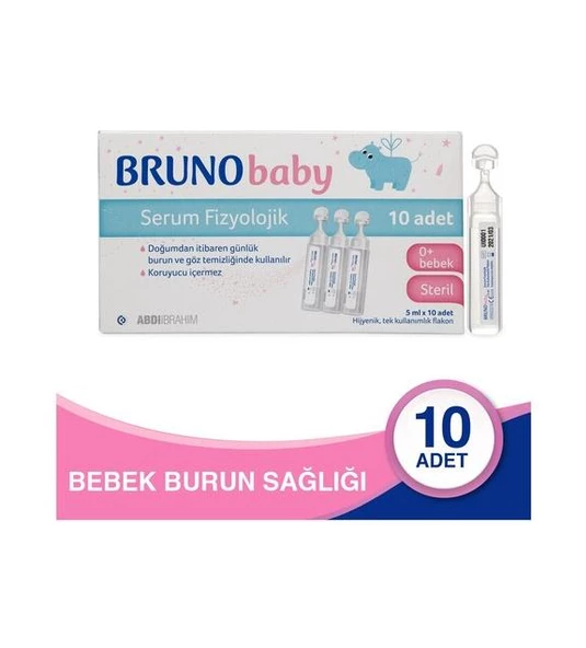 Bruno Serum Fizyolojik 10 Flakon ürün görseli 1
