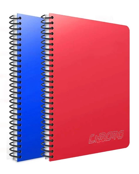 Gıpta Chromo A5 80 Yaprak Kareli ve Çizgili Defter Seti ürün görseli 1