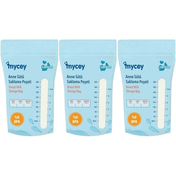 Mycey Anne Sütü / Süt Saklama Poşeti 25 Li Pk Tekli (3 Lü Set) ürün görseli 1
