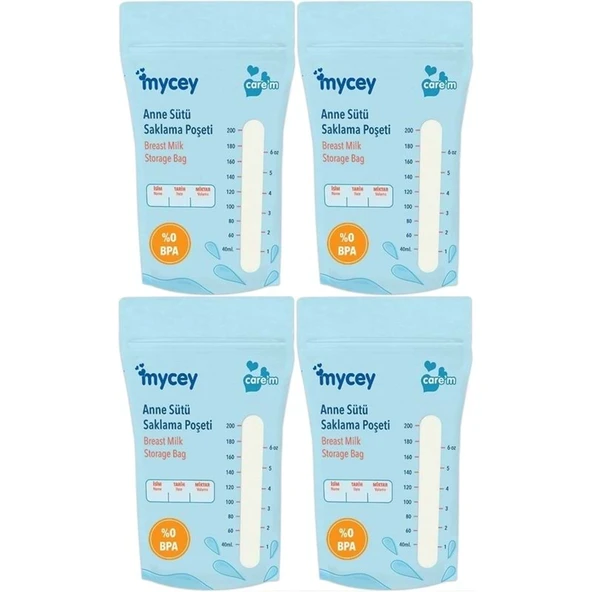 Mycey Anne Sütü / Süt Saklama Poşeti 25 Li Pk Tekli (4 Lü Set) ürün görseli 1