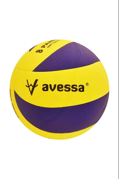 Avessa 8 Panel Yapıştırma Voleybol Topu (Sarı Lacivert) VL-400 ürün görseli 1