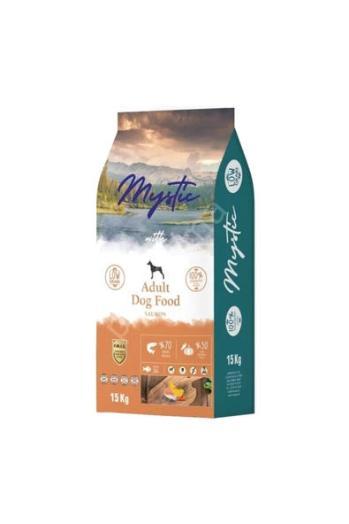Mystic Az Tahıllı Somonlu Yetişkin Köpek Maması 15 kg ürün görseli 1