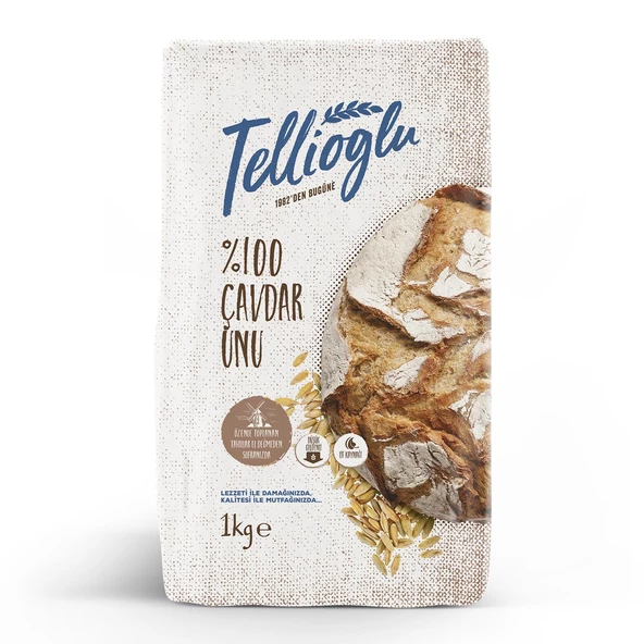 Tellioğlu Çavdar Unu 1 Kg ürün görseli 1