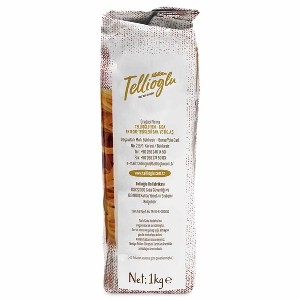 Tellioğlu Sarı Sert Buğday Unu 1 Kg - Resim 3