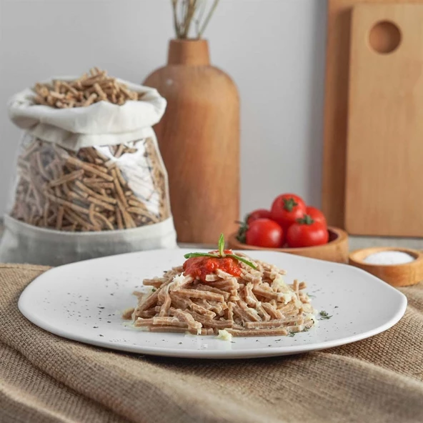 Kepekli Ev Eriştesi 500 Gr - Resim 3