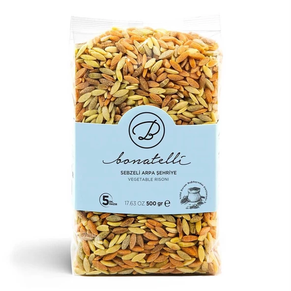 Bonatelli Sebzeli Arpa Şehriye 500 Gr ürün görseli 1